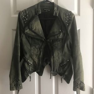 Studded Denim Jacket